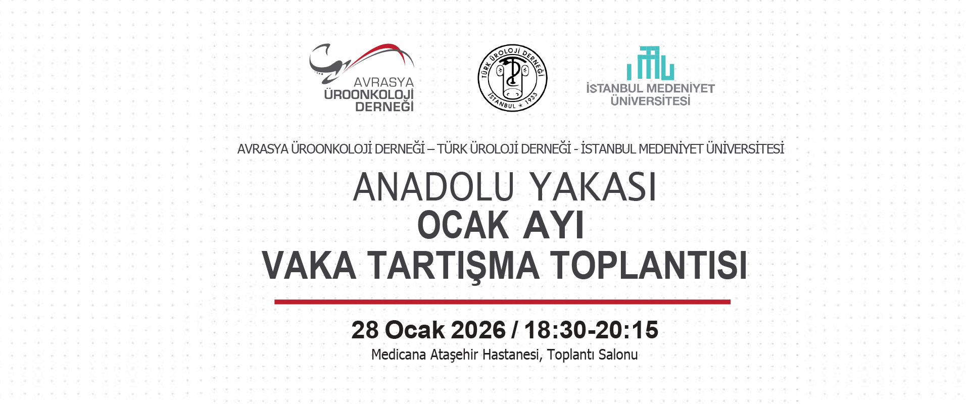 ANATOLIAN SIDE JANUARY CASE DISCUSSION MEETING