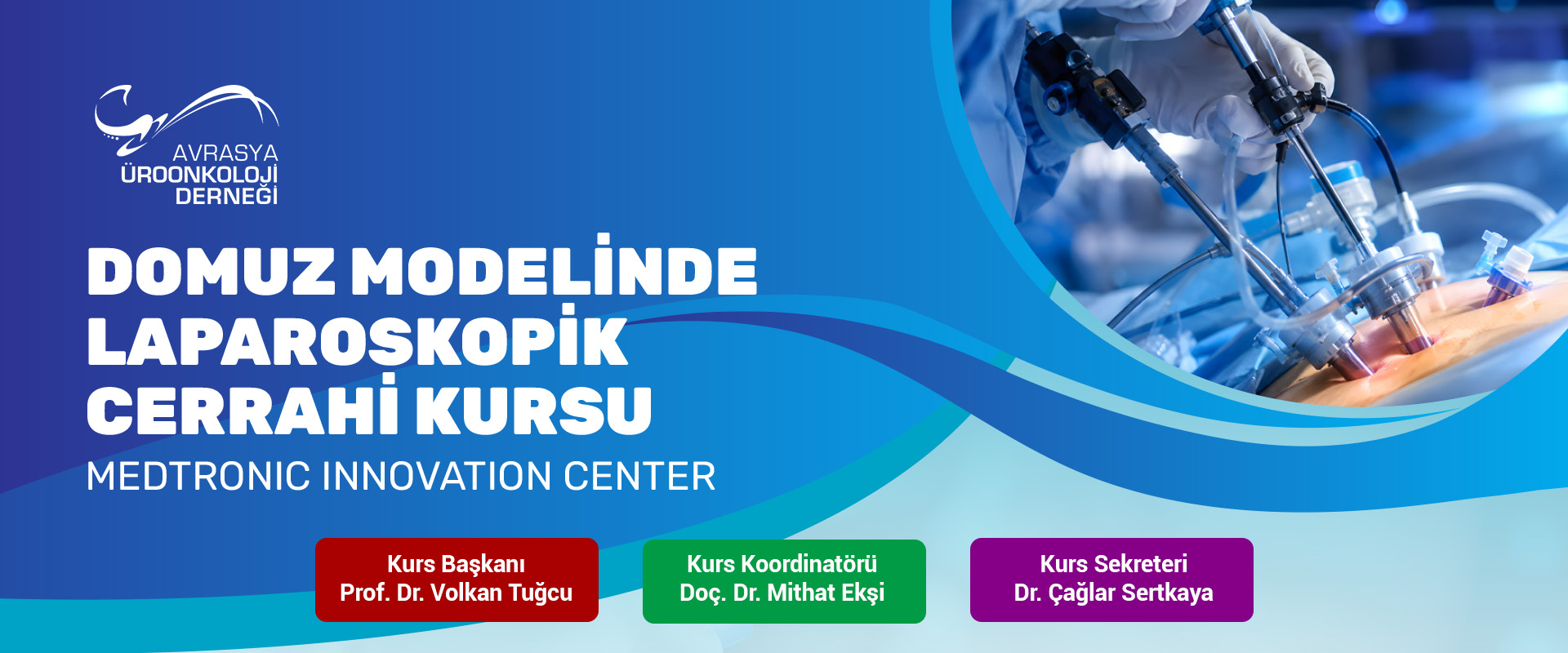 Domuz Modelinde Laparoskopik Cerrahi Kursu