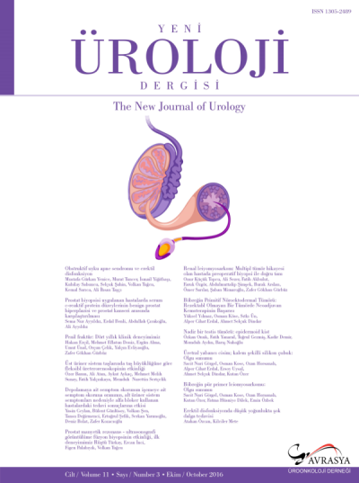 The New Journal Of Urology Skin: 11 Count: 3
