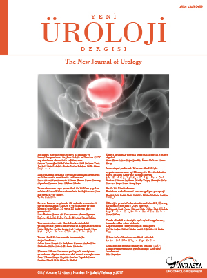 The New Journal Of Urology Volume: 12 Number: 1