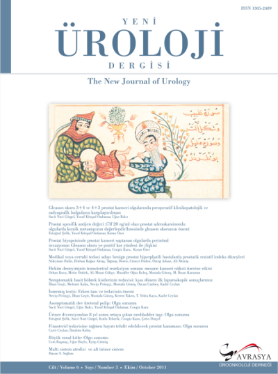 The New Journal Of Urology Volume: 6 Number: 3