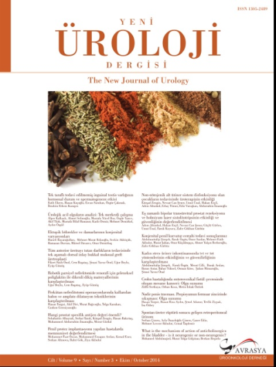 The New Journal Of Urology Volume: 9 Number: 3