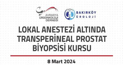 Lokal Anestezi Altında Transperineal Prostat Biyopsisi Kursu-2024